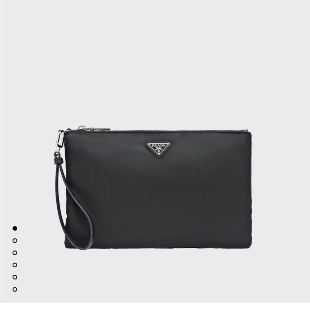 Prada Black Men's Toiletry Bag